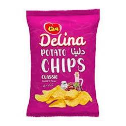 لینا چیپس سرکه ای 52گرم